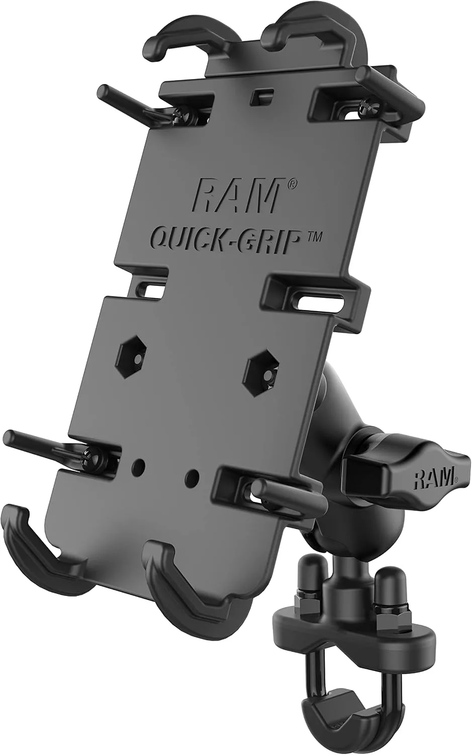 RAM Mounts Quick-Grip XL Phone Mount with Handlebar Base