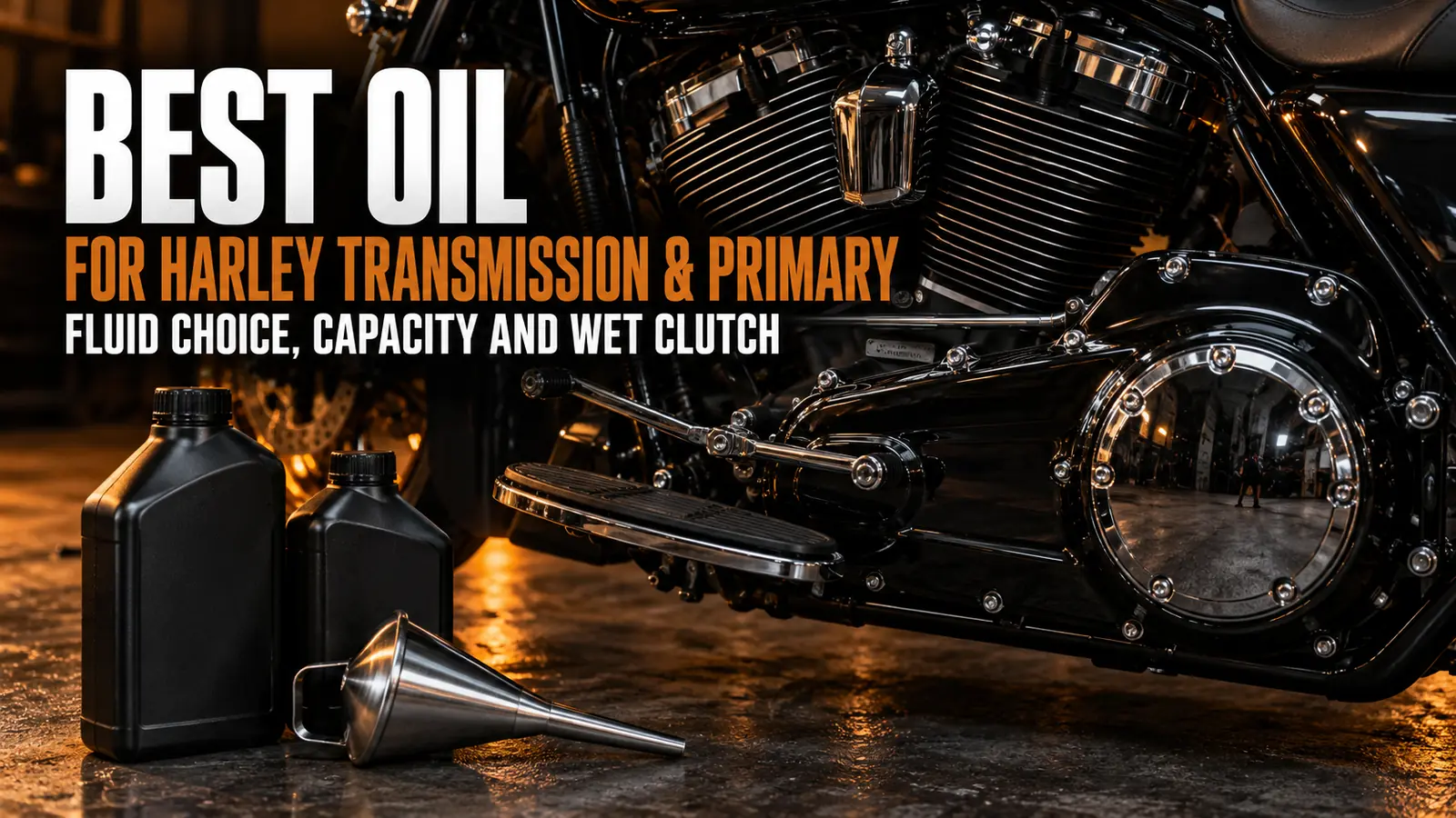 Best Oil for Harley Transmission and Primary: Which Fluid Goes in Which Hole