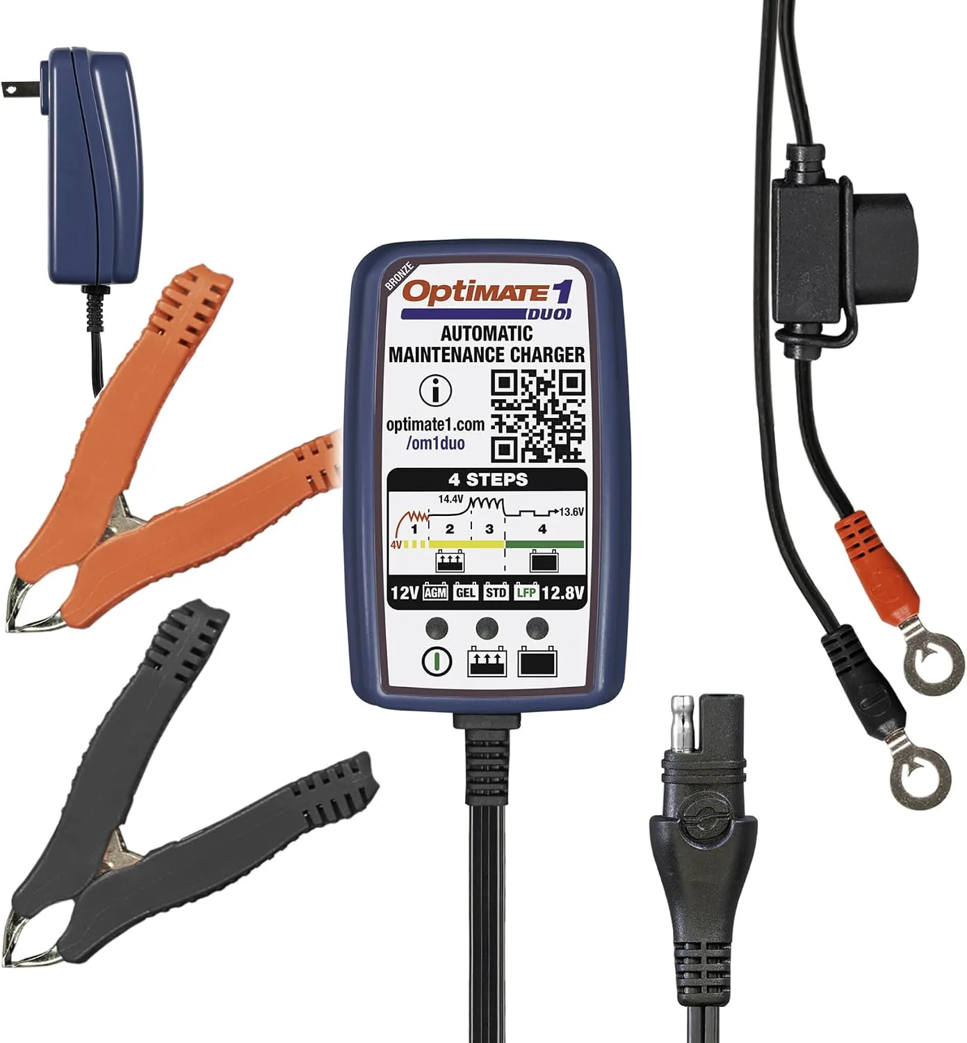 TecMate OptiMate 1 Duo 0.6 A (TM-409)