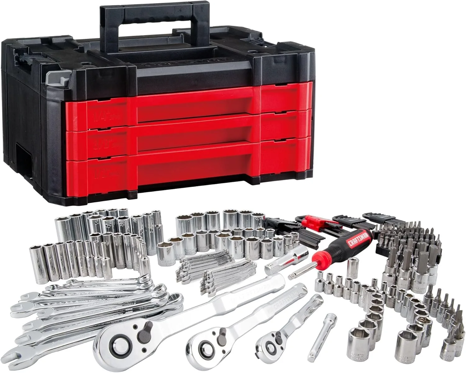 CRAFTSMAN 230-Piece Mechanics Tool Set with VERSASTACK Box