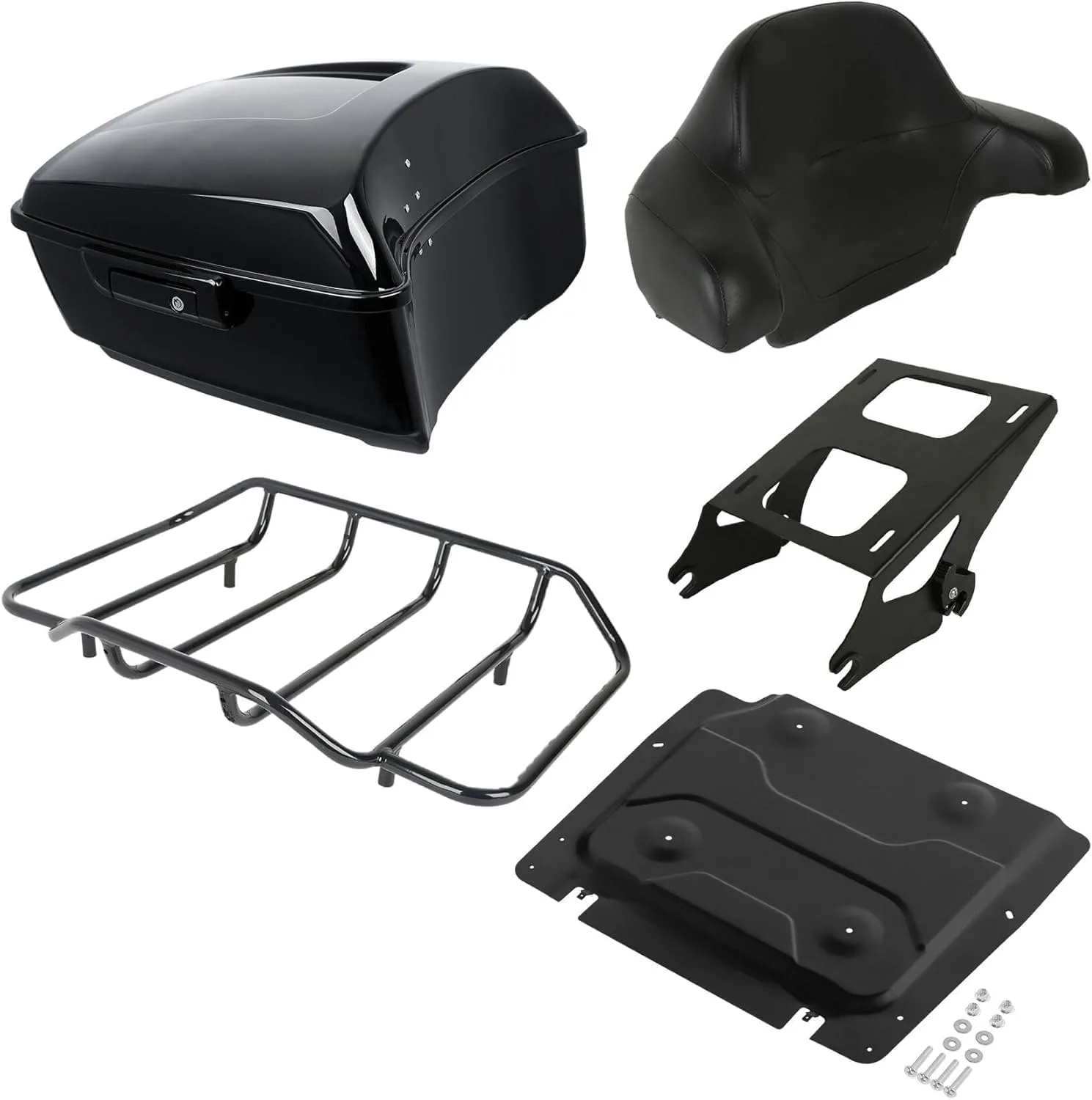 XMT-MOTO 70L King Tour Pack with Two-Up Rack and Base Plate