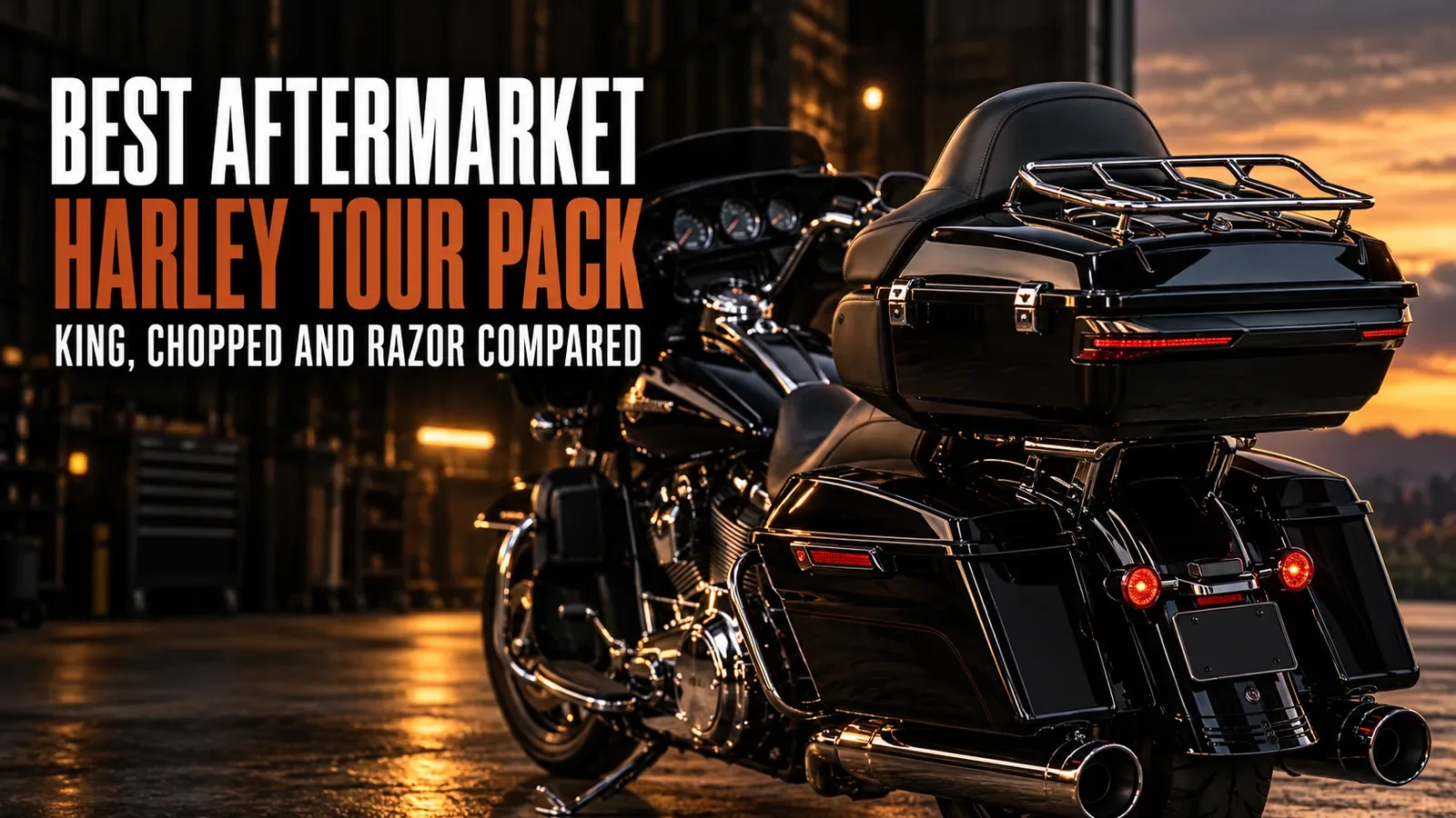 Best Aftermarket Harley Tour Pack: King, Chopped and Razor Compared