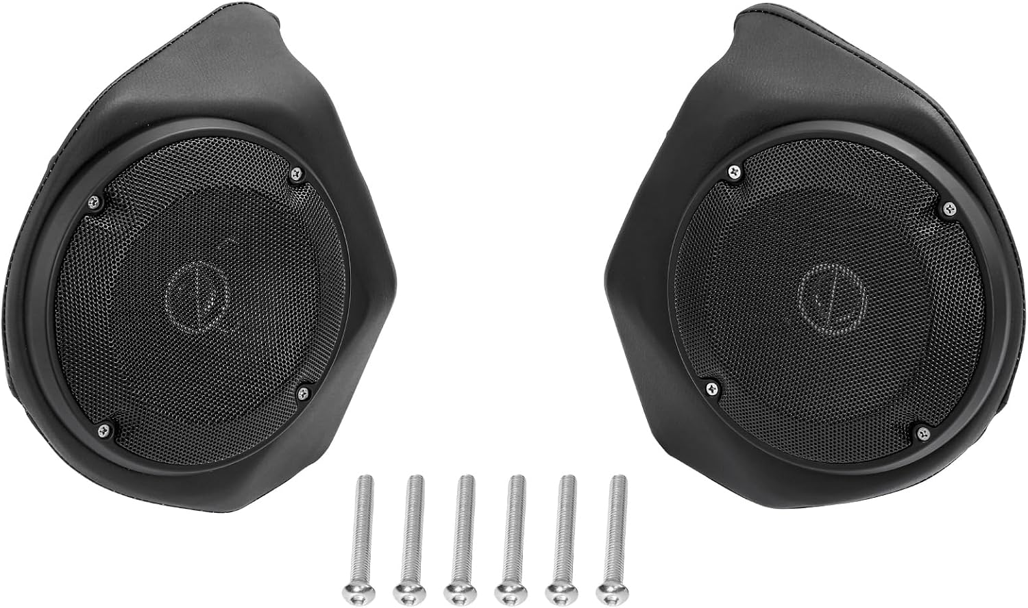 TCMT 6.5 in Tour Pack Rear Speaker Pods with Drivers