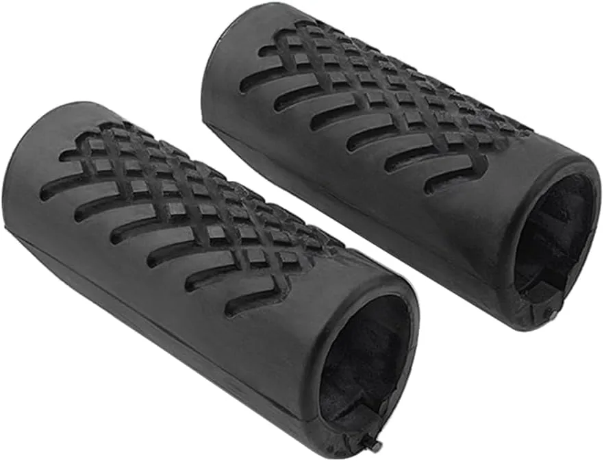 GZYF Rubber Crash Bar Covers for 1.25 in Engine Guards, Pair
