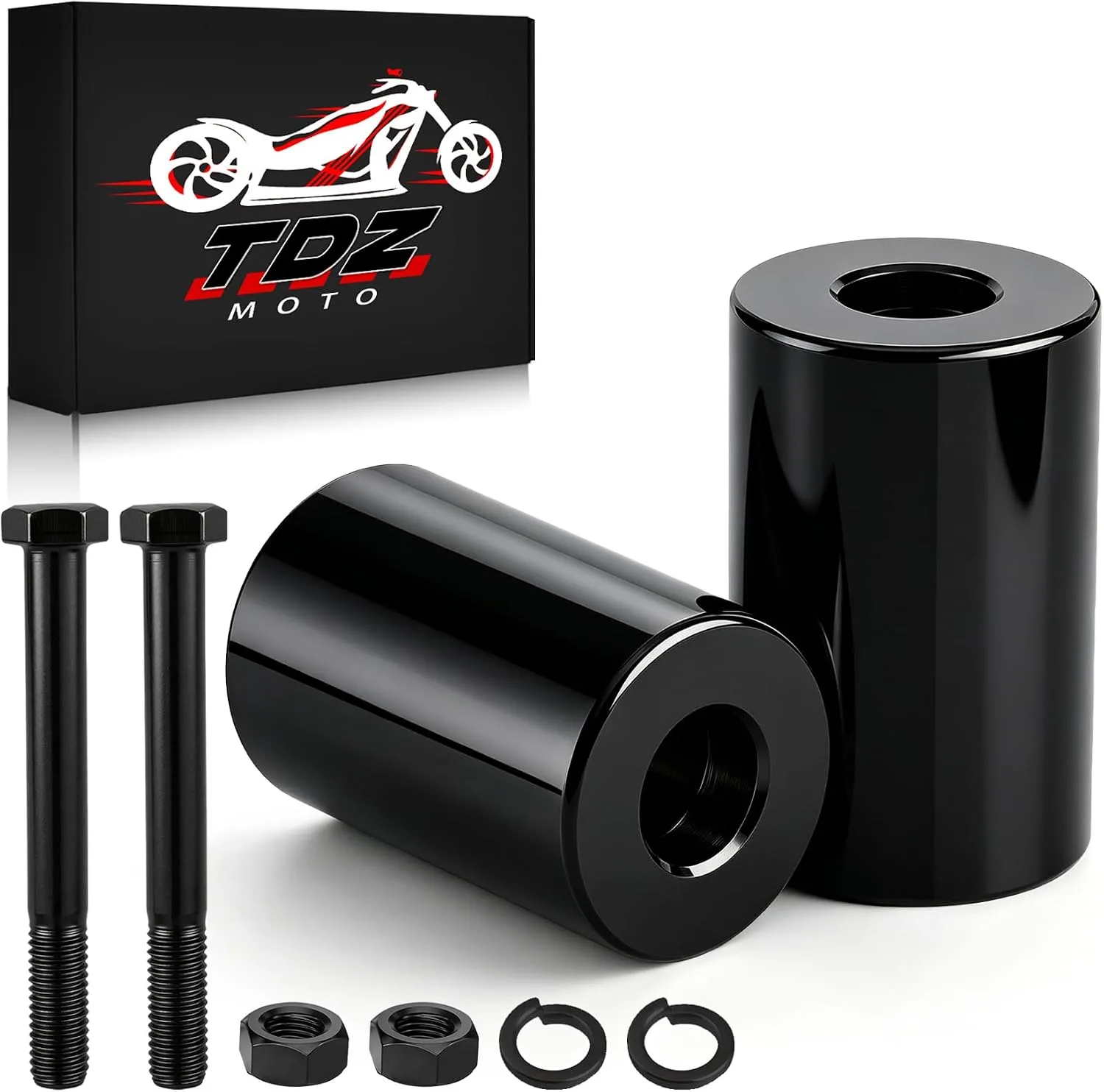 TDZ 2 in Handlebar Riser Extensions, Pair