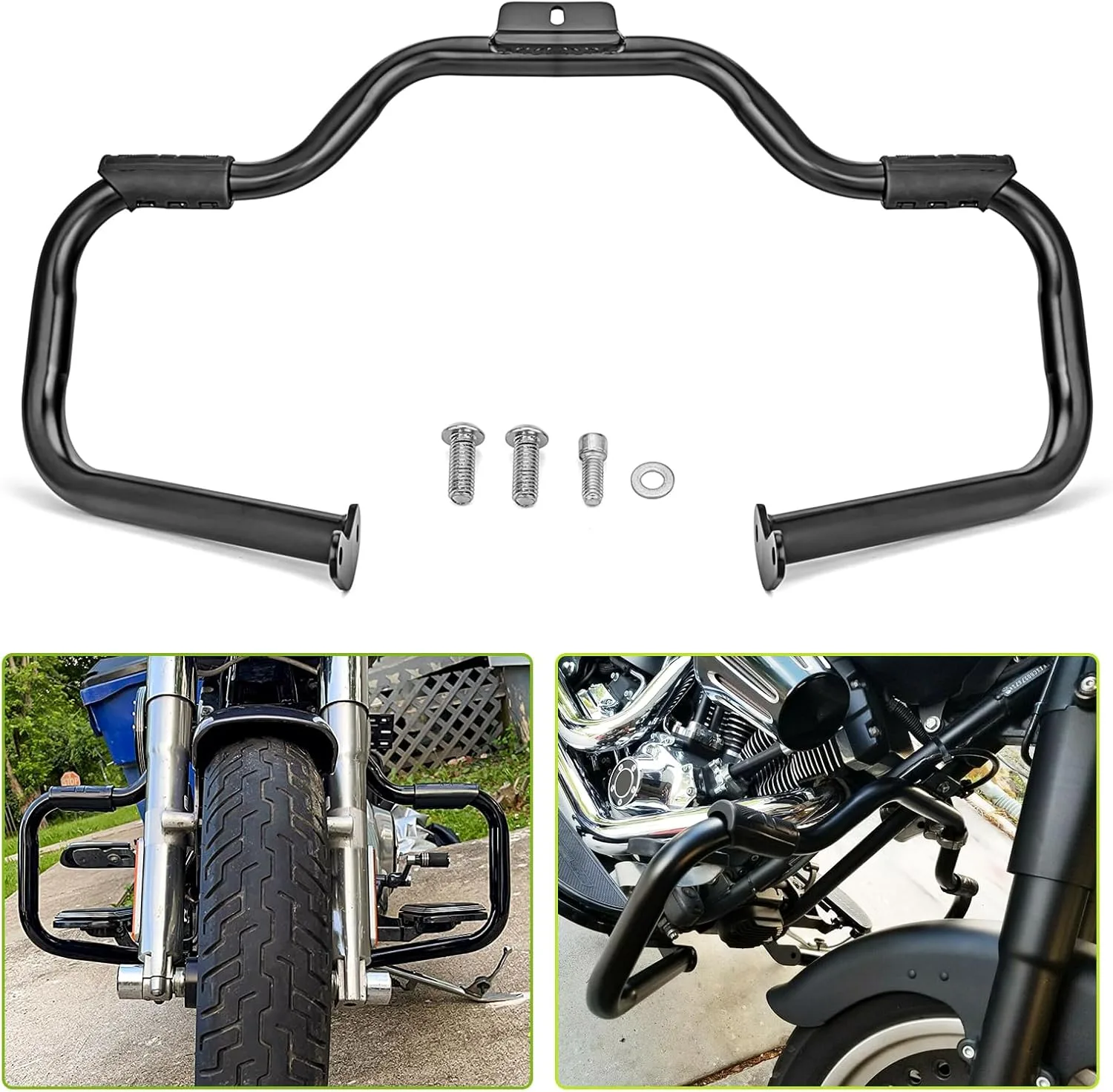 Mofun Crash Bar Engine Guard for Harley Softail FL 2000-2017