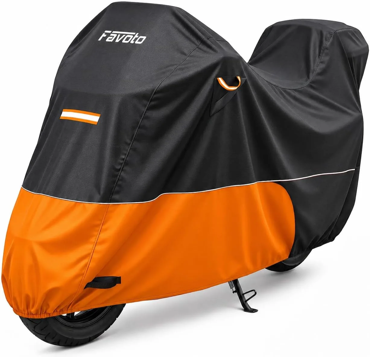 Favoto 420D Motorcycle Cover for Harley Davidson, 25,000 Pa Waterproof