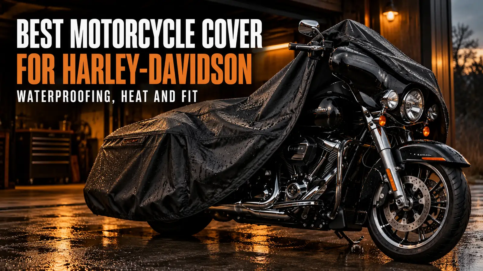 Best Motorcycle Cover for Harley-Davidson: Heat, Waterproof Ratings and Sizing