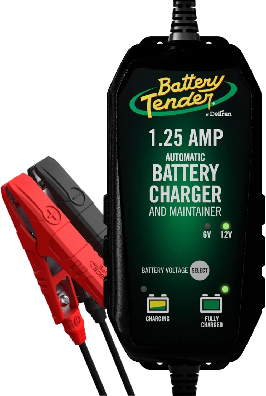Battery Tender Plus 12V 1.25 A Selectable 6V/12V (022-0211)