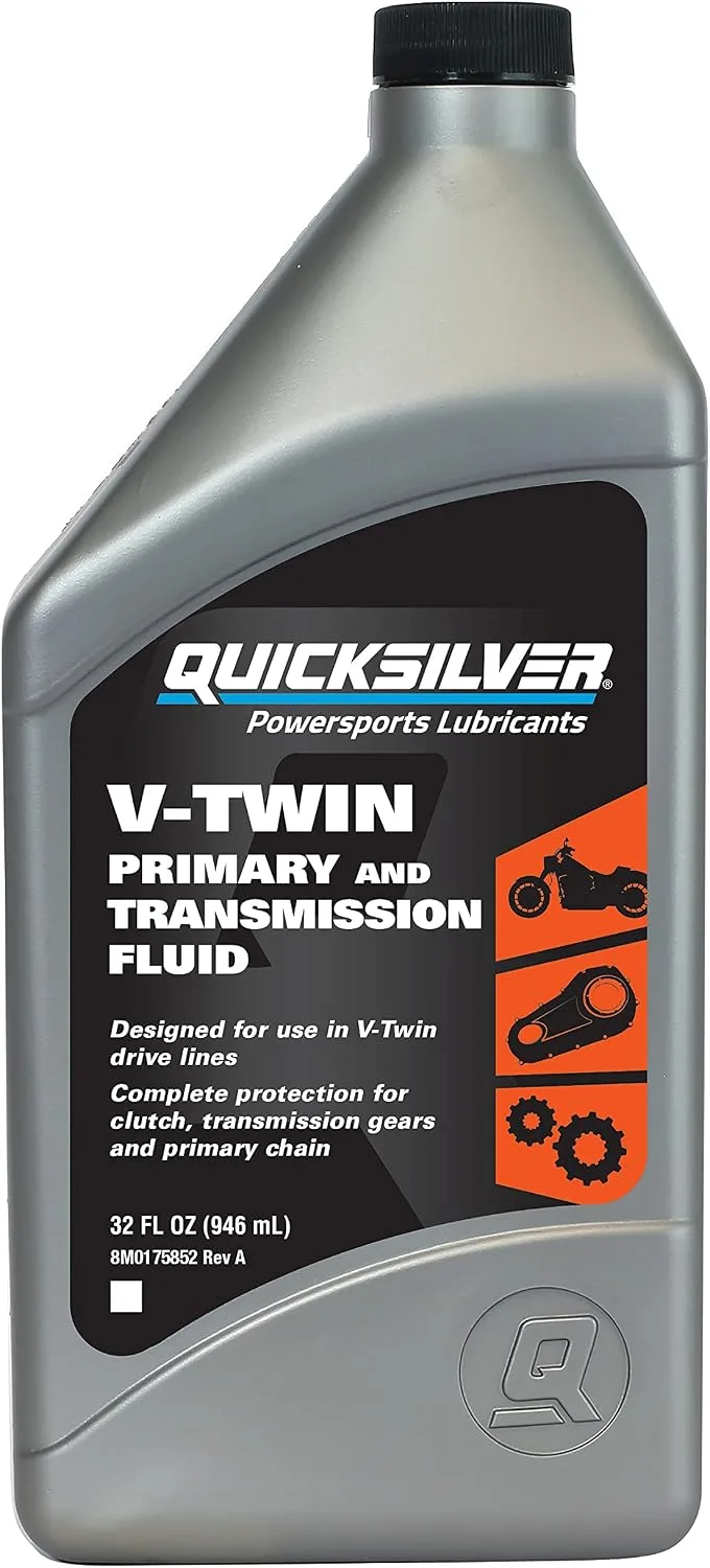 Quicksilver 8M0175742 V-Twin Primary Chaincase and Transmission Fluid