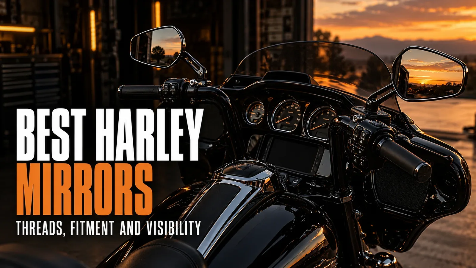 Best Harley Mirrors: Threads, Vibration and Seeing Past Your Shoulders