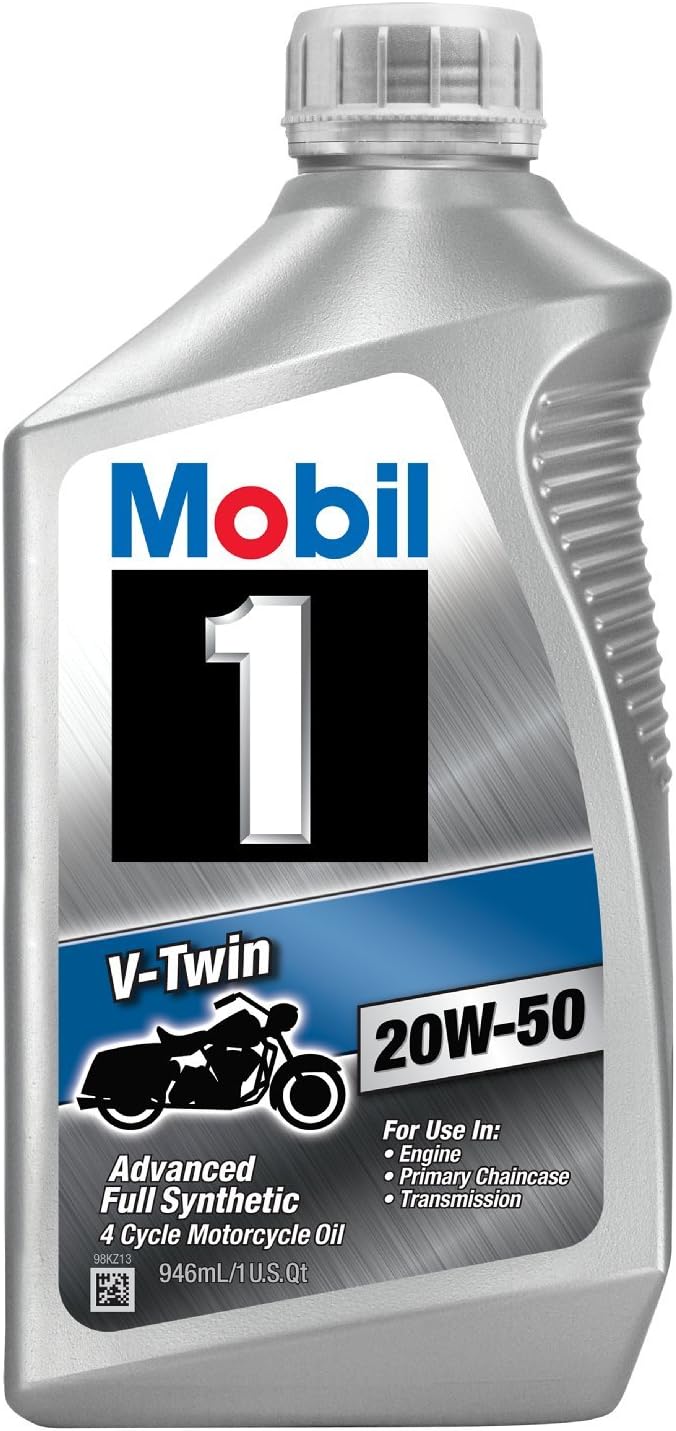 Mobil 1 96936 V-Twin 20W-50 Synthetic