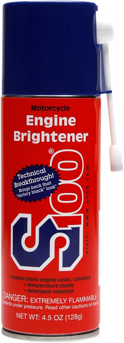 S100 Motorcycle Engine Brightener, 4.5 oz