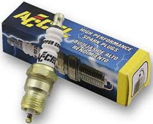 Accel 2418 Spark Plugs, Pair, 6R12 for Harley