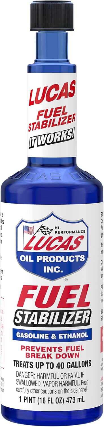 Lucas Oil 10302 Fuel Stabilizer, 15 oz