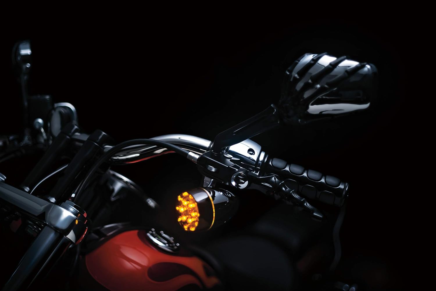 Kuryakyn 6320 Premium ISO Grips - Dual Cable Throttle