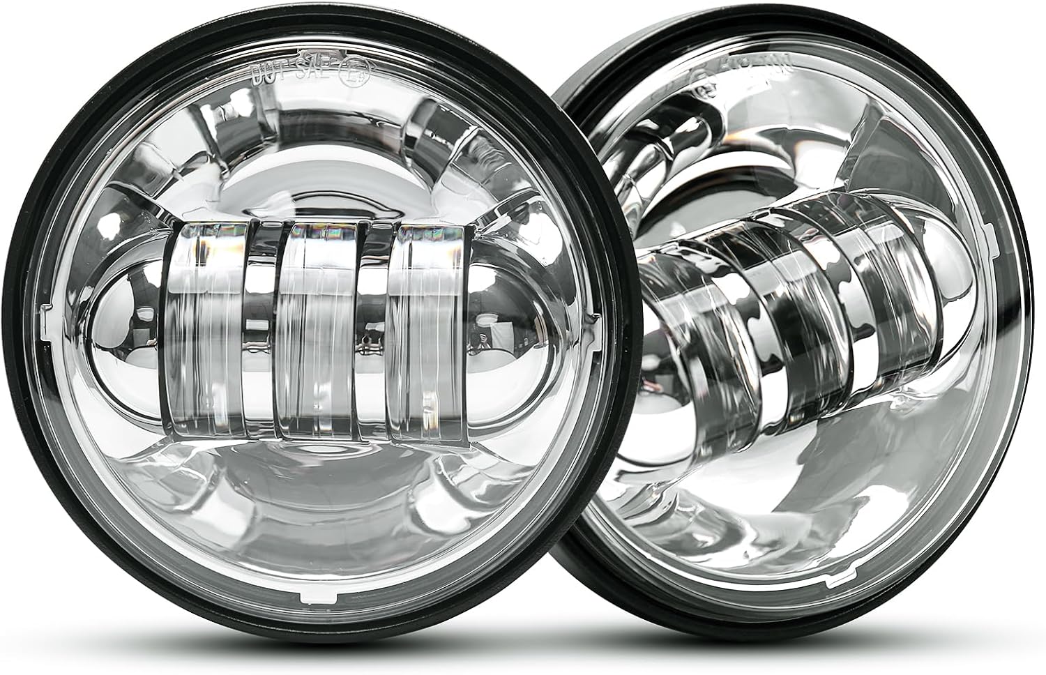LX-LIGHT 4.5-Inch LED Passing Lights, Pair