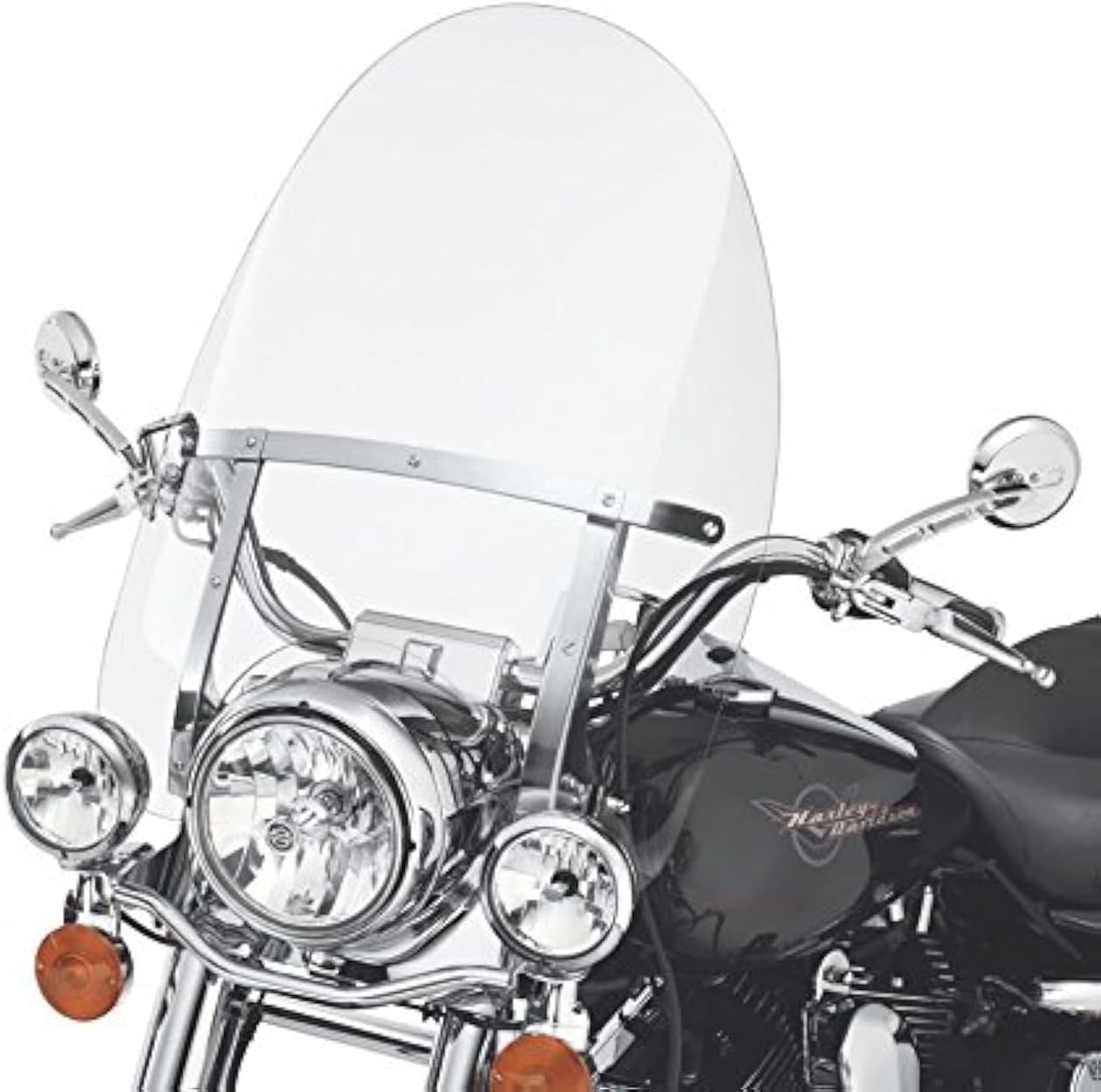 ECOTRIC 29 by 22 Inch Detachable Windshield with Brackets