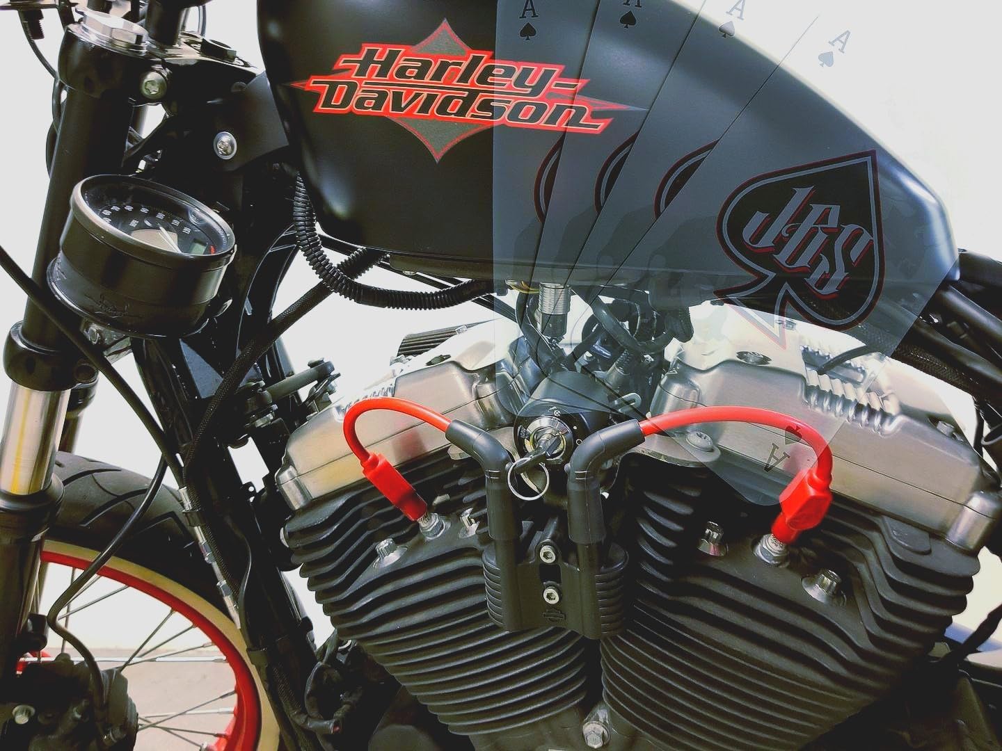 JBSporty Coil Relocation Bracket with Genuine Taylor Wires