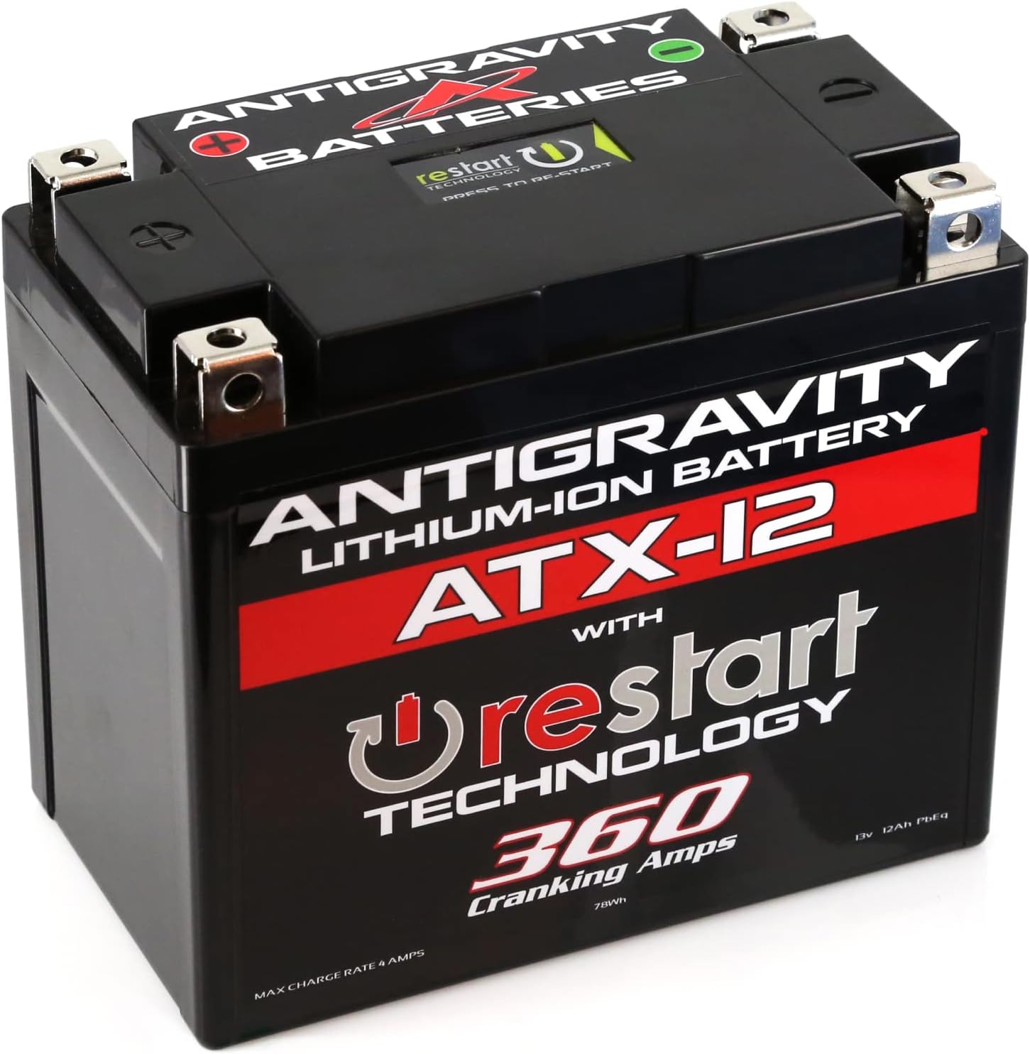 Antigravity ATX12 Lithium Battery with Built-In Jump Start