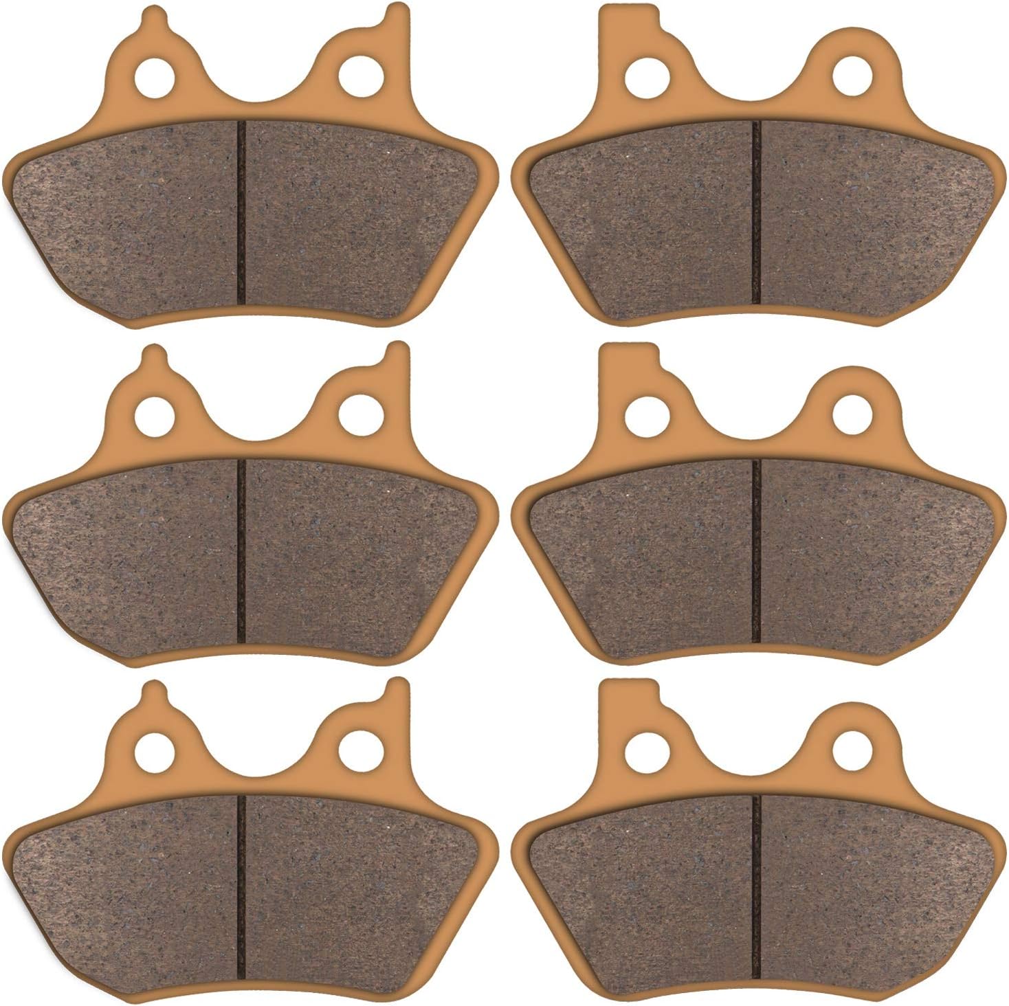 Zinger Severe-Sintered Brake Pads for Harley 2000-2007