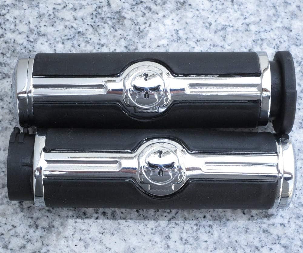 i5 Chrome Skull Hand Grips