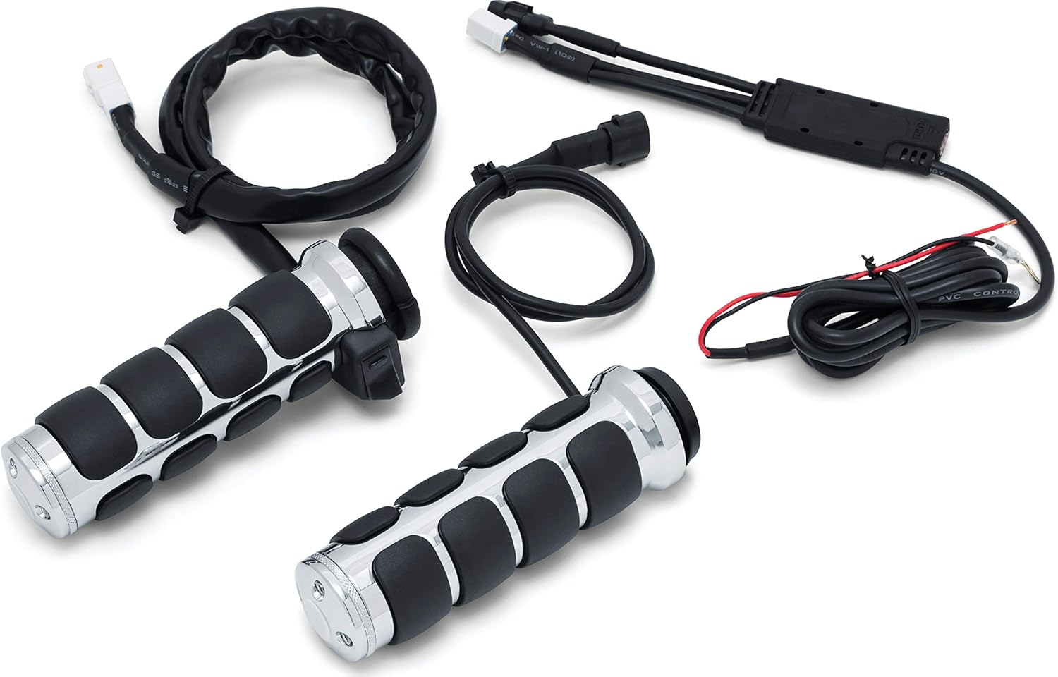 Kuryakyn 6470 Heated ISO Grips - Electronic Throttle