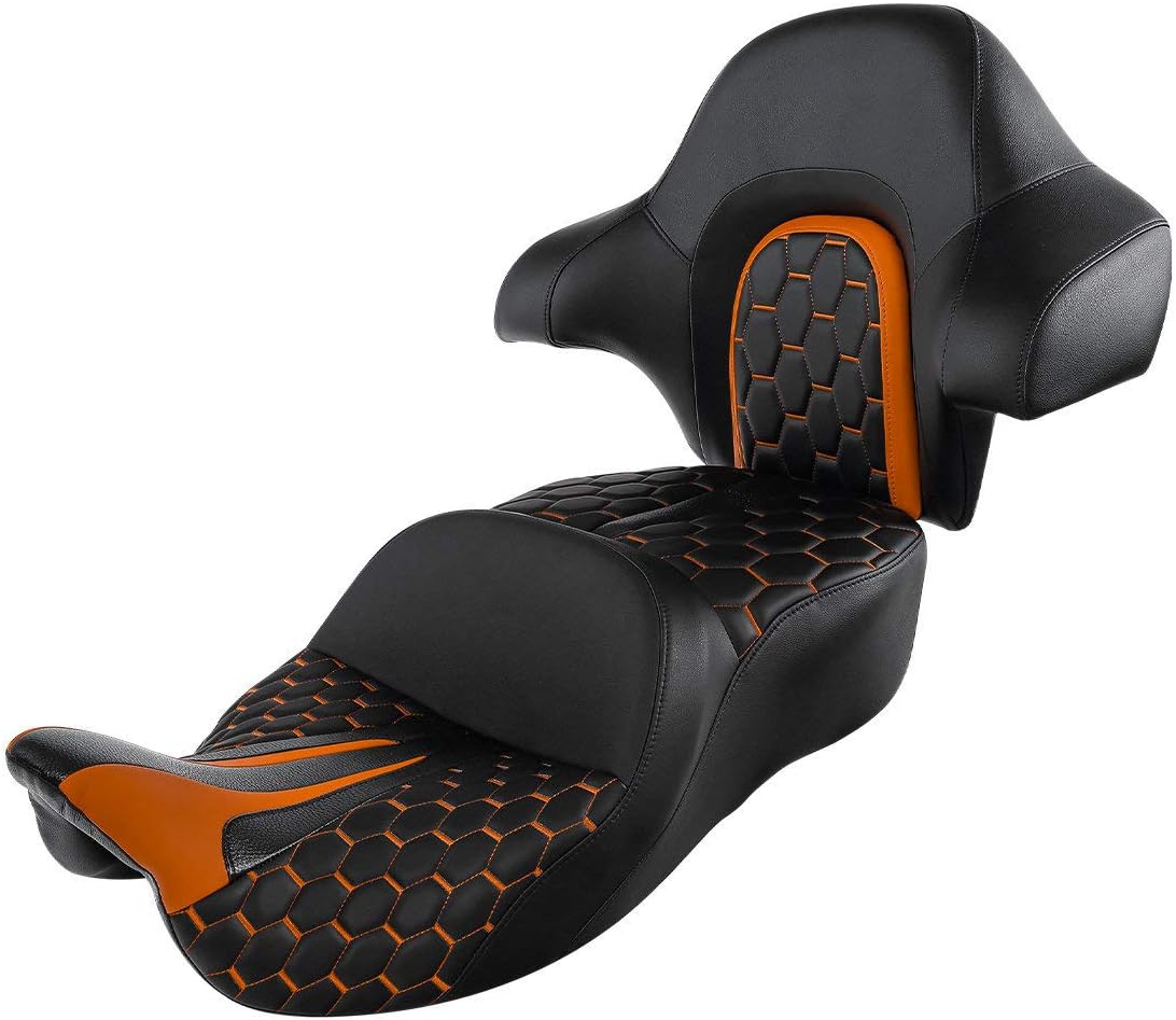 C.C.Rider Step-Up Seat with King Tour-Trunk Backrest Pad