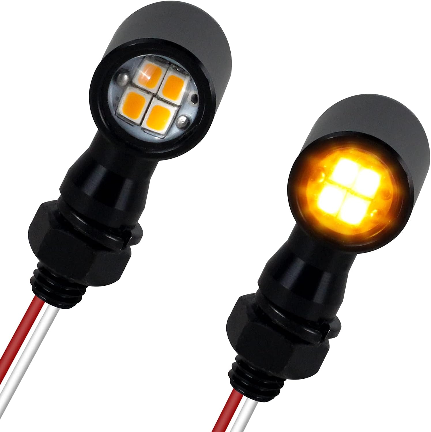 QUASCO Mini LED Turn Signal Blinkers