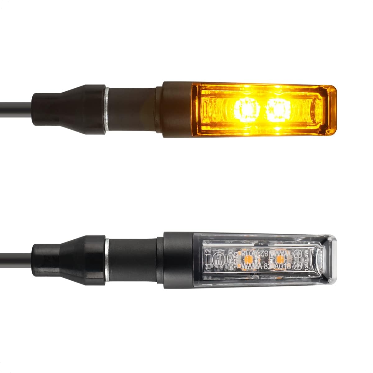 evermotor LED Turn Signals, Front and Rear Set