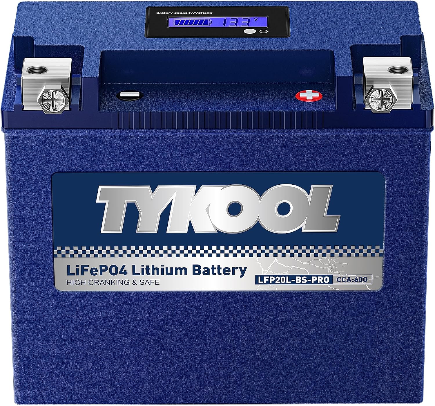 TYKOOL LFP20L-BS-PRO Lithium Battery, 12Ah